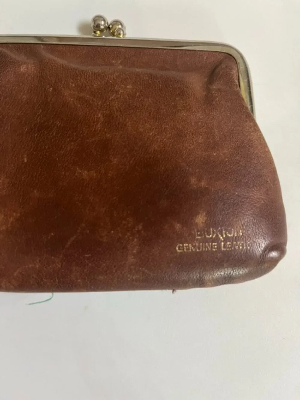 Vintage Buxton Leather Coin Purse